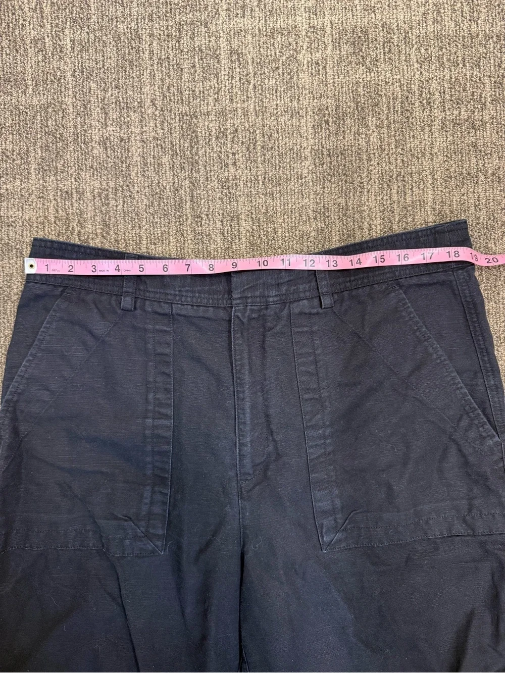 Banana Republic May Cotton Linen Cargo Pants Size 16